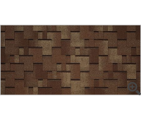 Гибкая черепица Tegola (тегола) - коллекция COMFORT - модель SANREMO - Legno 222